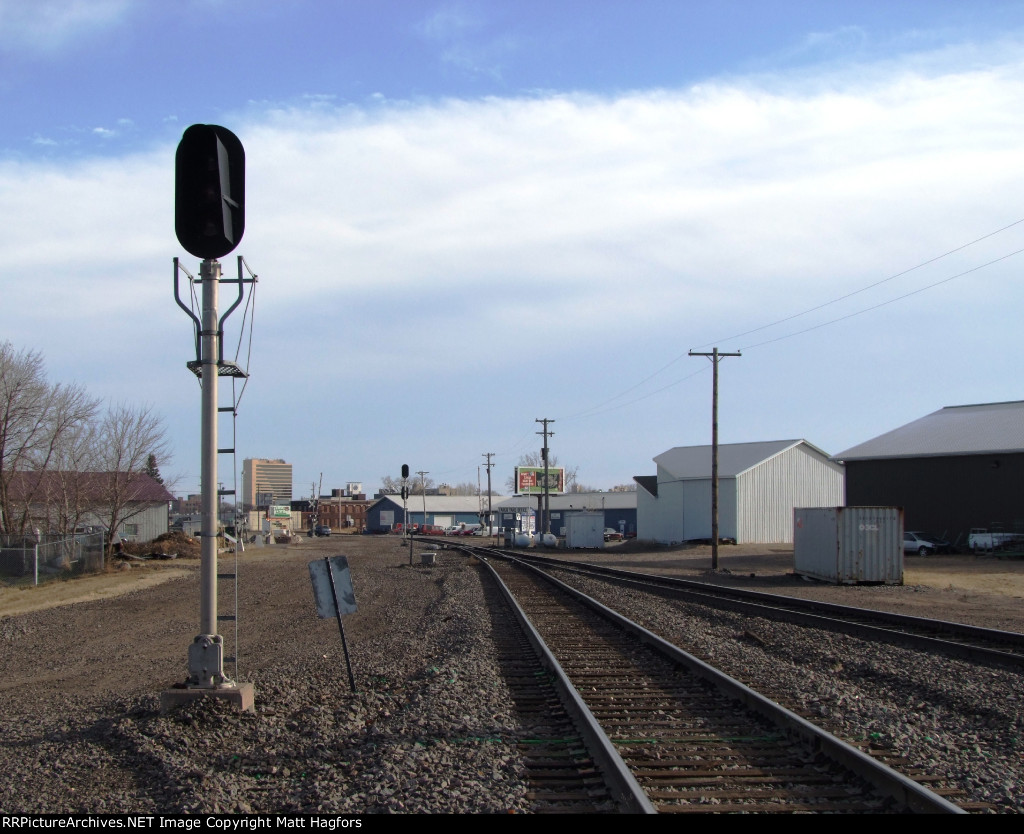 BNSF "Fargo Yard Office." Hillsboro Sub, Converted to CTC Summer of 2013